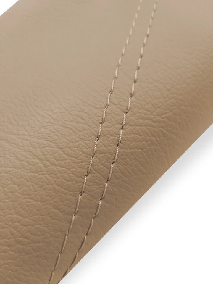 Cubierta de panel de puerta de vinilo de cuero beige para Honda Accord 2008-2012 sedán Foto 4 de 4