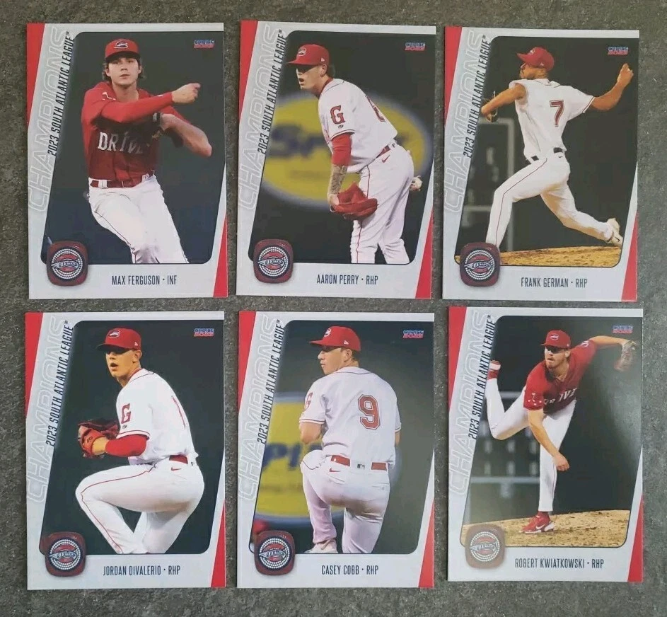 2023 Greenville Drive SINGLE CARDS from Team Card Set - CHOOSE YOUR PLAYER - Image 2 of 4