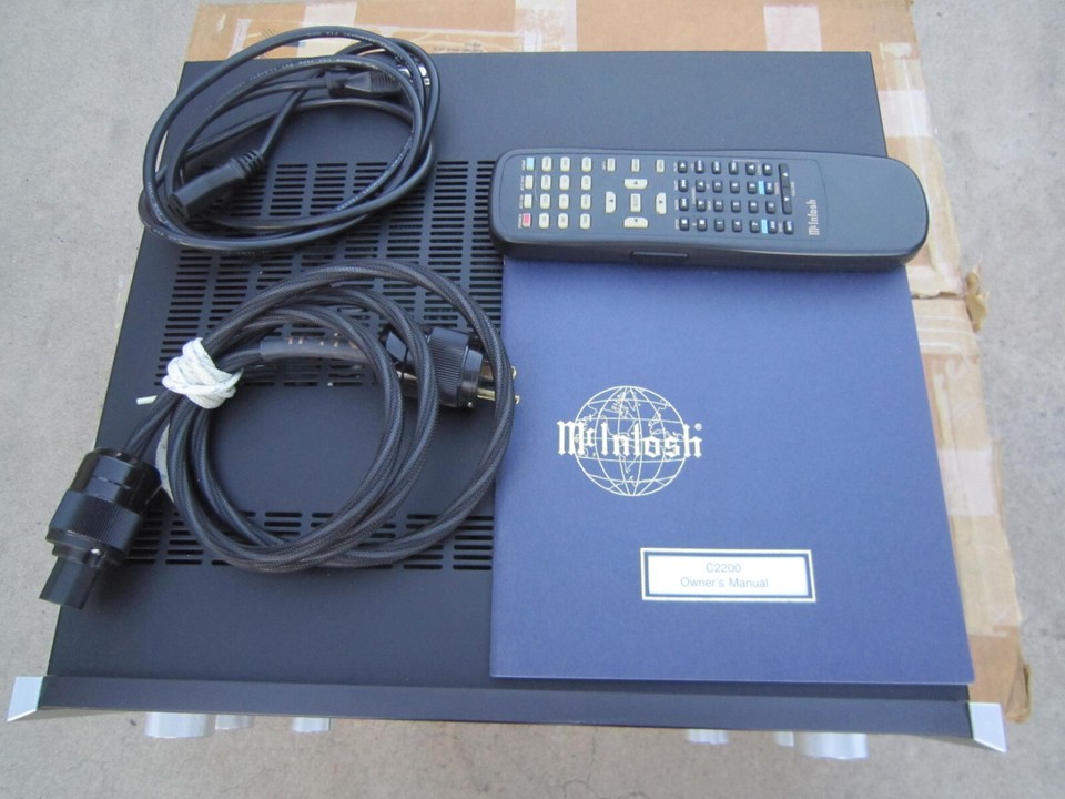 Vintage Preamp Tube McIntosh C2200 . very rare to used it . eBay