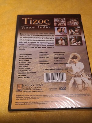 Pedro Infante -Tizoc Amor Indio -Pelicula Mexicana DVD - 1957 | eBay