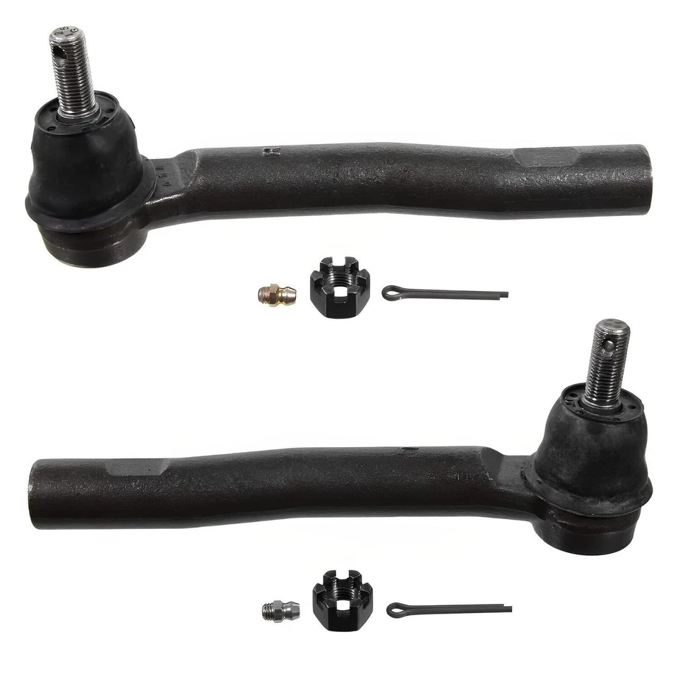 Front Knuckles Hubs Outer Tie Rods for 2010-2015 RX350 RX450h Toyota Highlander - Image 4 of 4