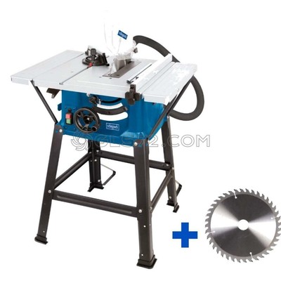 Scheppach Hs81s 230v Bench Top Table Sawbench 2 Saw Blades O 210