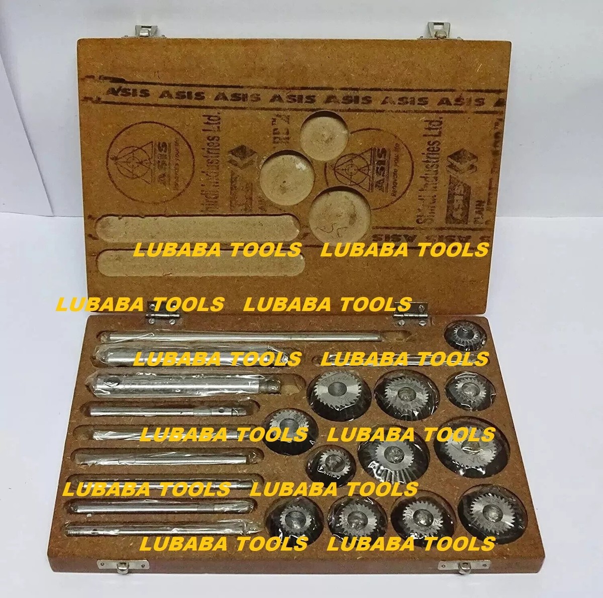 VALVE SEAT TOOL KIT 12 PCS HIGH CARBON STEEL CUTTER FOR VINTAGE