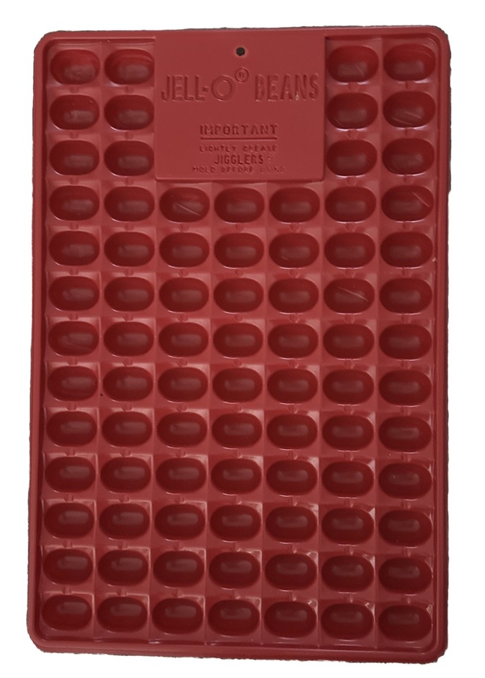 Jello Jigglers Egg Mold Bean Trays Easter 3D Hinged Palette Plain