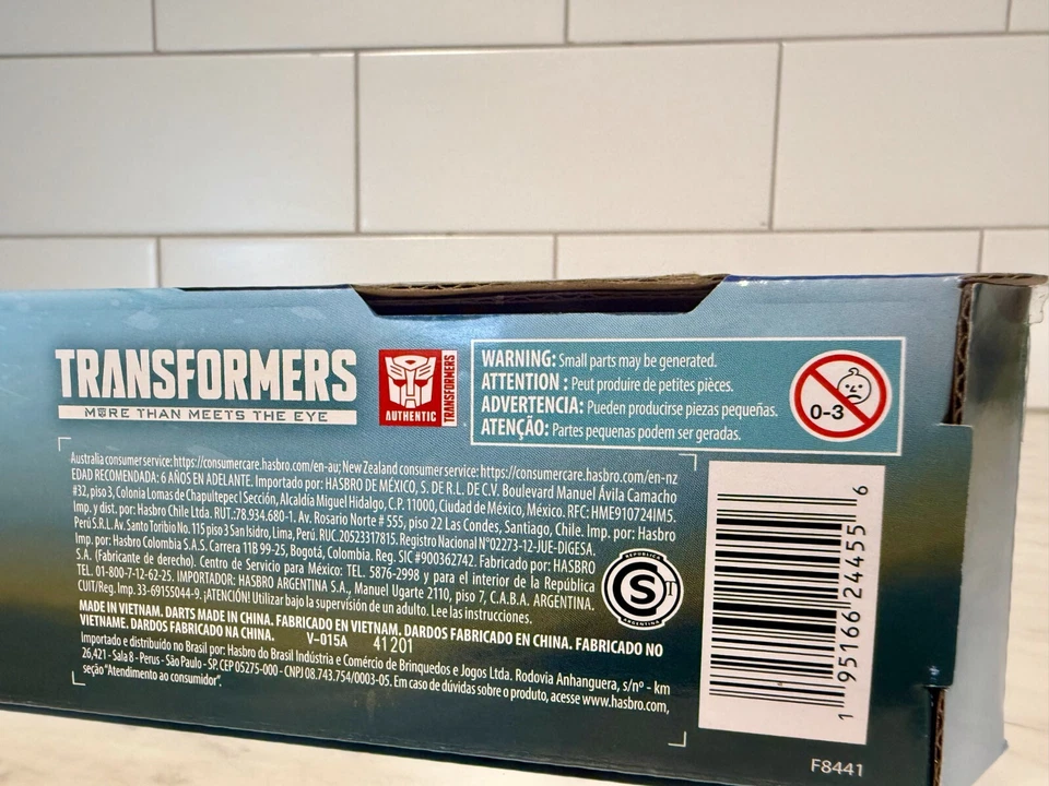 NEW NERF TRANSFORMERS EarthSpark Cyber-Sleeve Battle Blaster - 2 in 1 Dart Lau - Image 3 of 4