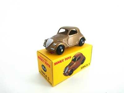 Simca Topolino DINKY TOYS DeAGOSTINI VOITURE MINIATURE 35A UK