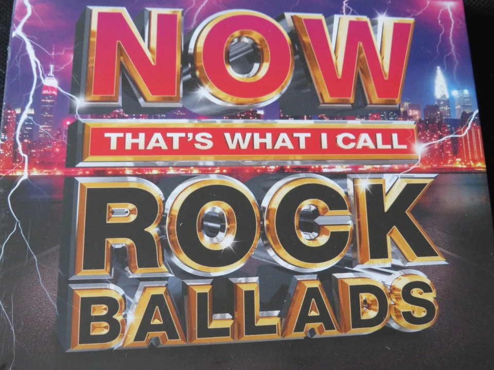 Various Artists - Now That's What I Call Rock Ballads (SEALED 3 x CD 2016) - Image 2 of 4