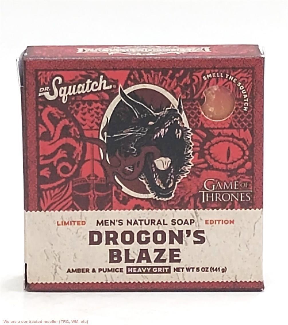 Мужское натуральное мыло DR. SQUATCH - Dragons Blaze - 5 унций