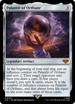 palantir mtg card MTG Palantir of Orthanc - The Lord of the Rings #247