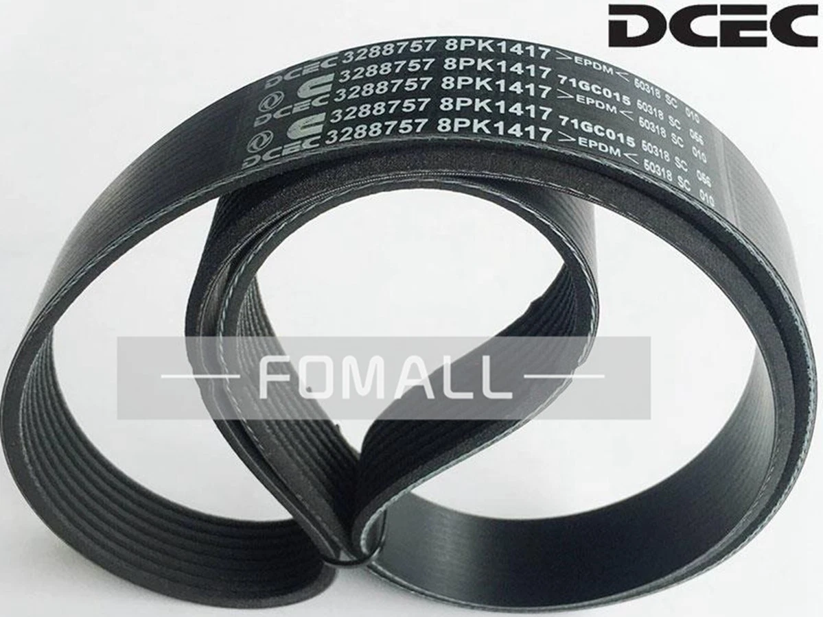 1PCS 3288757 For Cummins V-Ribbed Belt 8PK1417 | eBay
