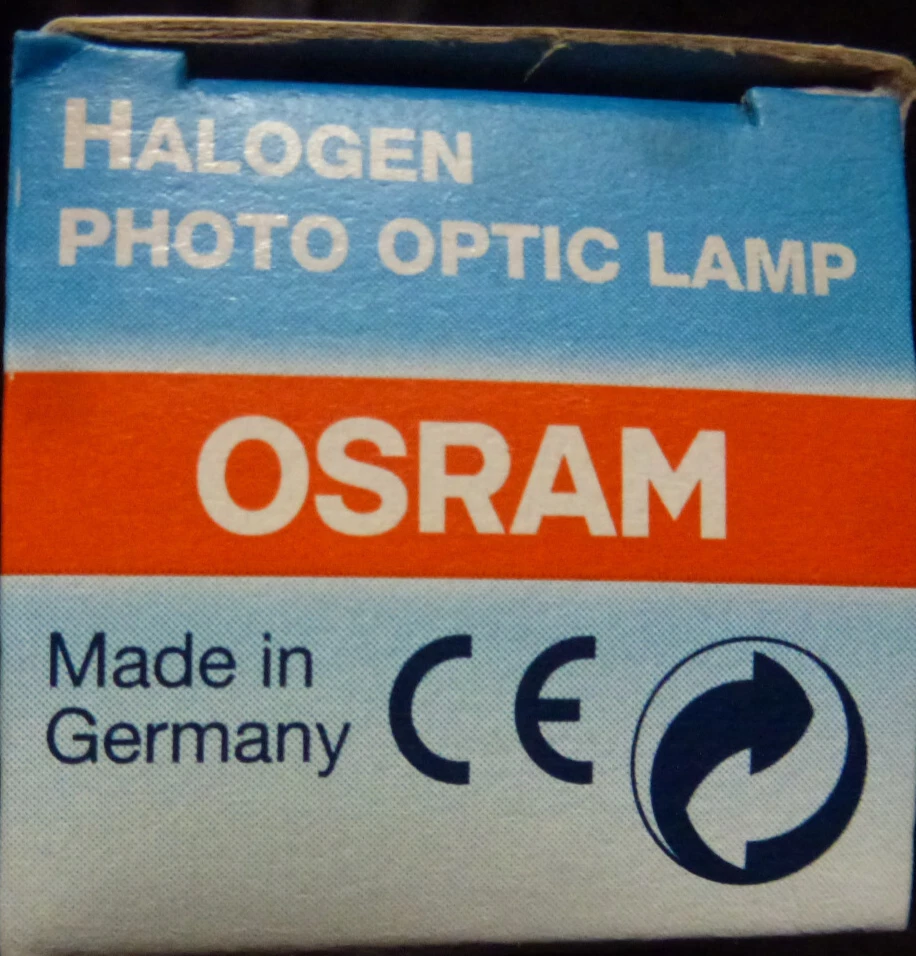 2x CP96 OSRAM 120V 300W ampoule halogene culot G-6,35 Lampe de projecteur - Photo 4/4