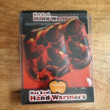BNIP Hot Coal Hand Warmers - Reuseable 55c Heat Pads **NEW** re-useable