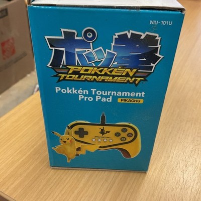 Pokken Tournament Pro Pad Wii U Pikachu Edition Pokémon Controller