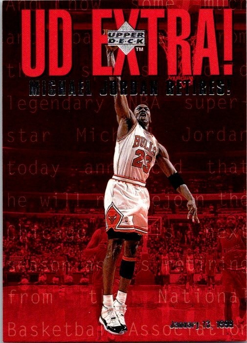 1998-99 Upper Deck - Ud Extra! Michael Jordan #UDX