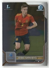 2022 Bowman Chrome Road to UEFA U21 Euros #111 Benat Turrientes