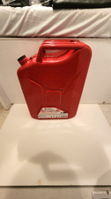 Midwest Can Auto-Shutoff Jerry Can 5 Gallon Metal Gas Container - Red 5810 