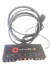 Matrox RT.X2 Breakout Box for Realtime HD Video Editing NEW.