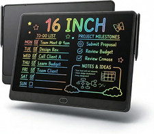16 Inch Large LCD Writing Tablet for Kids Colorful Reusable Doodle Board