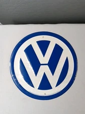 VW Volkswagen Metal Tin Advertising 12" Sign 