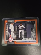 2026 Topps Series 1 Celebration Jazz Chisholm Dugout Peeks Orange #/25 SSP #308