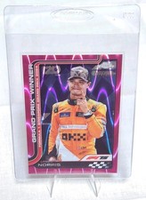 2025 Topps Chrome F1 Lando Norris Singapore GP Pink RayWave Refractor /250