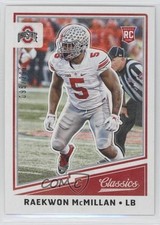 2017 Panini Classics Rookies Red Back 95/299 Raekwon McMillan #276 j3c