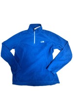 The North Face Women's Glacier Fleece Lined 1/4 Zip Jacket Estate Blue