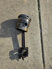 Antique  Novo Engine Co Stationary Engine Model TU Piston and Rod