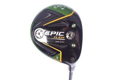 Callaway Epic Flash Sub Zero 15* 3-Wood Project X HZRDUS SMOKE Black Extra Stiff
