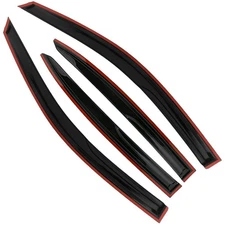 For 2013-2017 Honda Accord Sedan Smoke Window Visor Vent Rain Guard Deflector CW