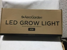 AeroGarden 45W LED Grow Light Panel With Stand Black 10"X21.5"