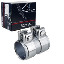 AUSPUFF ROHRVERBINDER Ø 55mm x Länge 95mm DOPPELSCHELLE passend für VAG