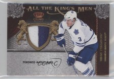 2011 Crown Royale All the King's Men Memorabilia Prime 43/50 Dion Phaneuf 05cr