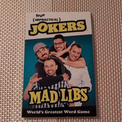 NEW IMPRACTICAL JOKERS Mad Libs: World's Greatest Word Game Joe Sal Murr Q Fun