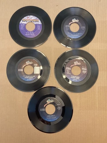 Lot of (5) Michael Jackson/The Jackson’s 45 RPM Records - Beat It/Get On The Flo