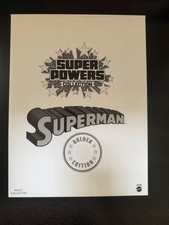 DC SUPER POWERS GOLD SUPERMAN ACTION FIGURE 30th Ann KALIBAK PART Mint New
