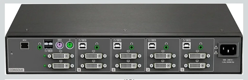 AVOCENT Cybex SC940 Secure KVM Switch - 4 Computer(s) - 1 Local User(s) - 3840 x - Image 2 of 2