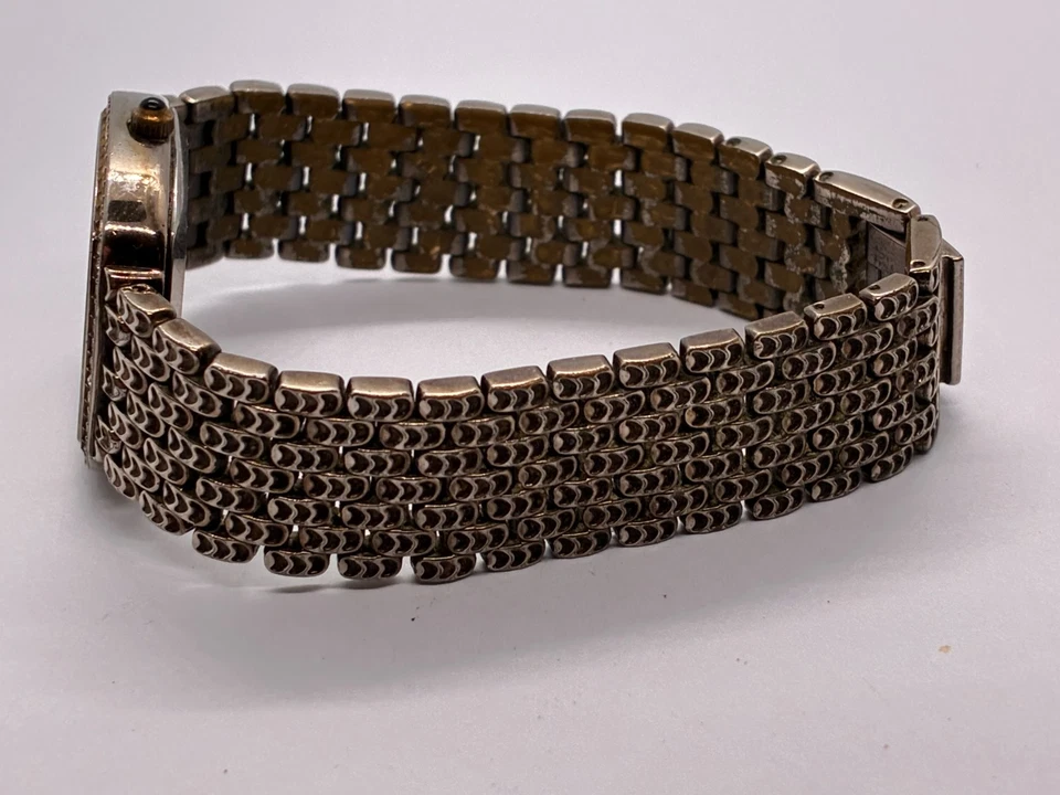 Working Vintage Ladies Silver Nicola Valentino Milano Quartz Watch EO - image 3 of 4