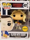 Funko Pop! Stranger Things Eleven with Eggos 421 CHASE - DAMAGED BOX