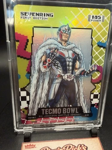 2026 Bo Jackson Battle Arena Tecmo Bowl Sevenring Tom Brady Ice RCH67 SP Patriot