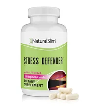 NaturalSlim Stress Defender Stress Relief Supplement Anti-Stress Capsules