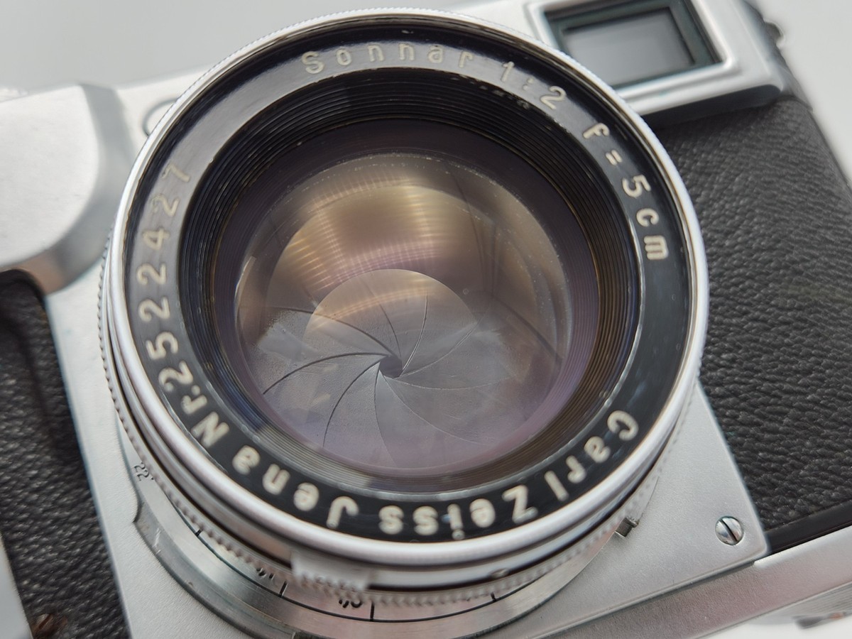 READ* Zeiss Ikon Contax II Film Rangefinder Camera w/ Carl