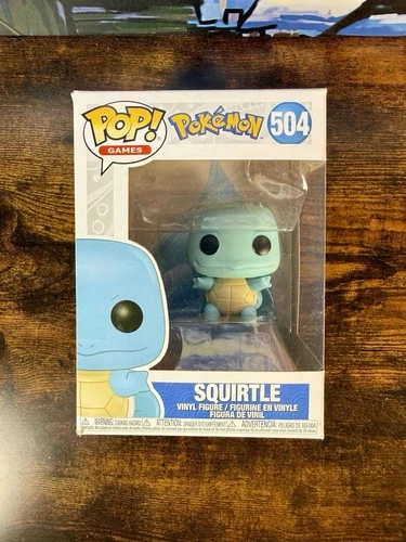 Funko Pop! Vinyl: Pokémon - Squirtle #504 New 💧