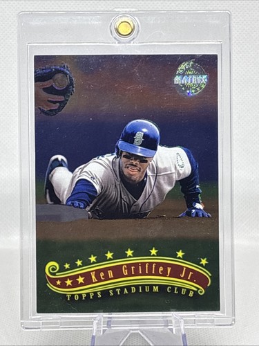 Ken Griffey Jr. [Matrix] #50 card from 1997 Stadium Club