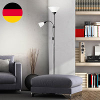Lightbox Deckenfluter Mit Lesearm - Stehlampe Schwarz 180 Cm E27 Exkl. LED | Sch