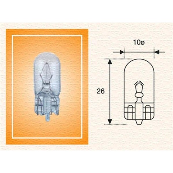 Magneti Marelli GlüHlampe Instrumentenbeleuchtung W3W 24 V 3 W-image