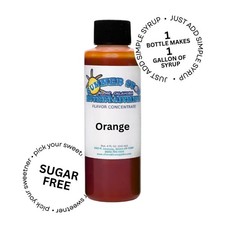 ORANGE MIX SNOW CONE/SHAVED ICE FLAVOR CONCENTRATE MAKES 1 GALLON