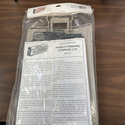 Walthers 933-3161 HO Variety Printing Company LTD Building Front Kit