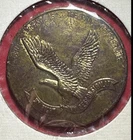 US Wisconsin Flying Eagle Medallion Gold Coin / Commemorative!