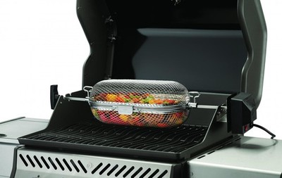 Napoleon Zubehör Edelstahl Rotisserie Grillkorb